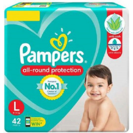 PAMPERS BABY DRY PANTS (L) 42PAD